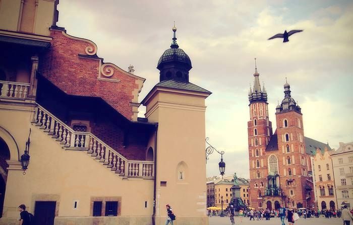 Krakow's Main Square.