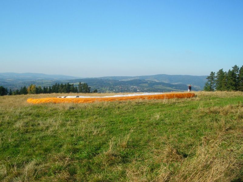 Paragliding in Poland