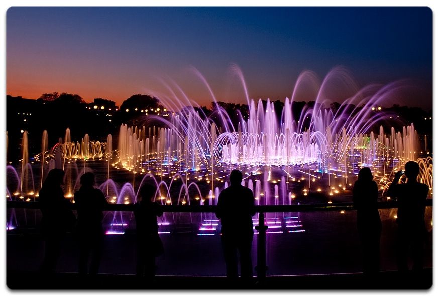 Moscow fountains.