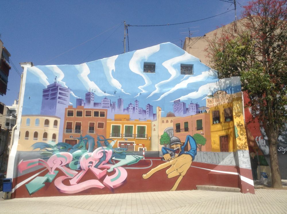 Turning buildings into works of art in Alicante