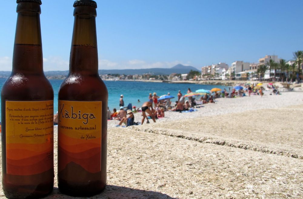 Xabiga craft ale brewed in Javea