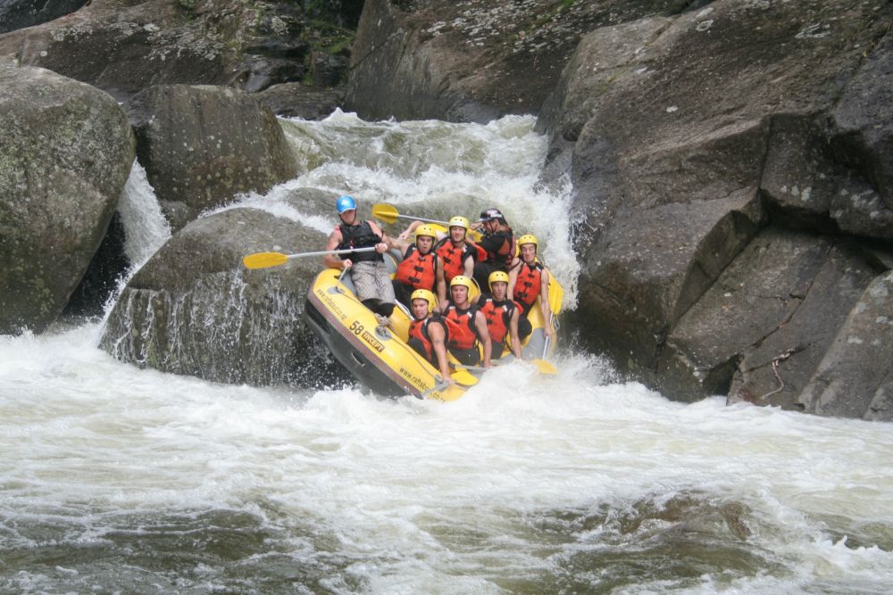 Raftabout on the Wairoa River