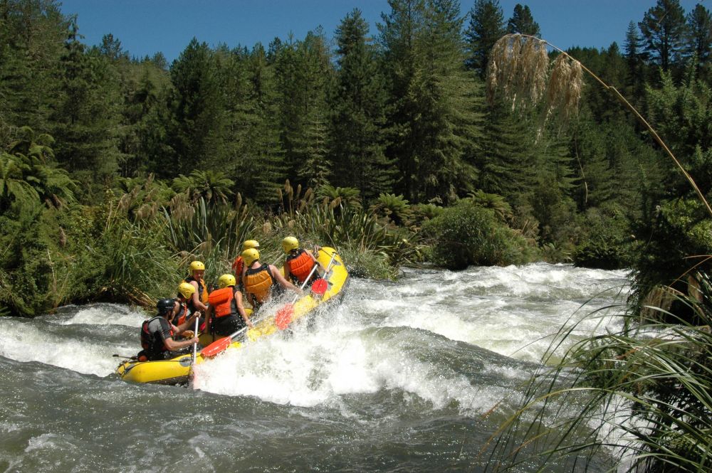 White Water Rafting In Rotorua