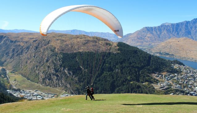 Flying high in Queenstown