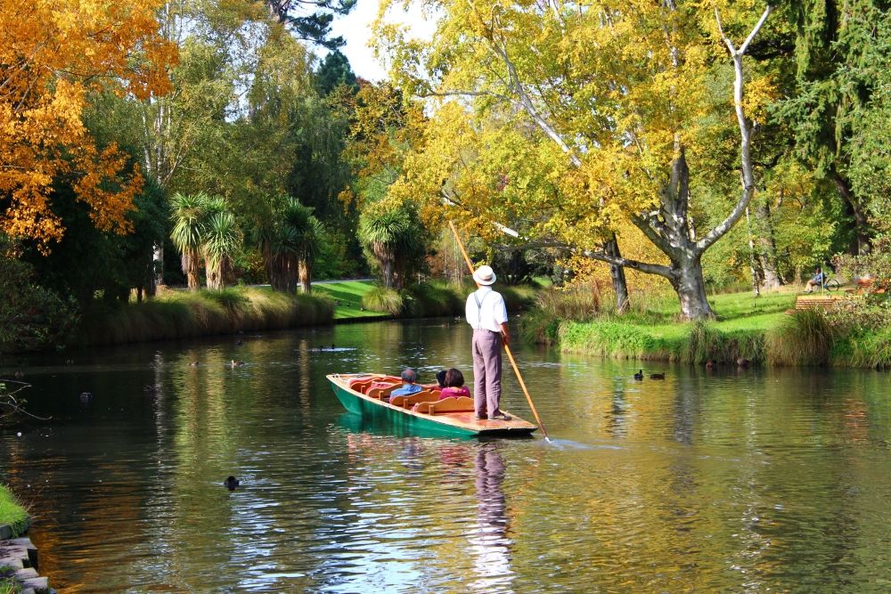 Punting on the River Avon