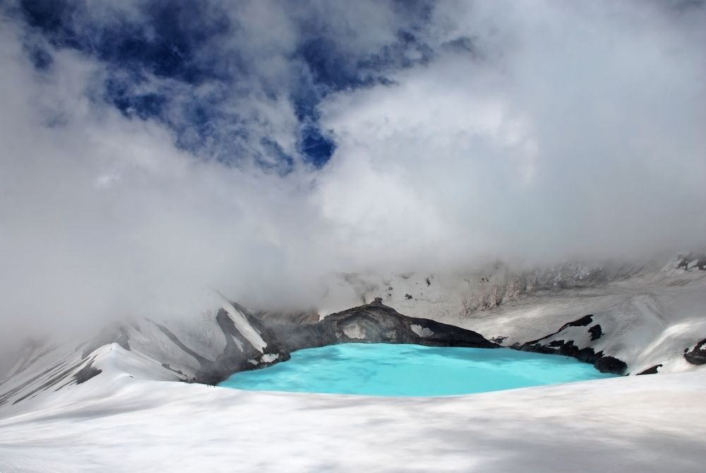 Mt Tongariro crater 