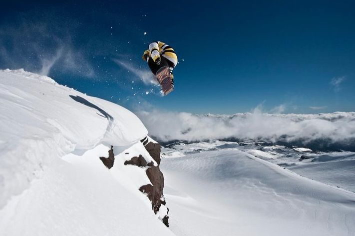 Skiing New Zealand's North Island