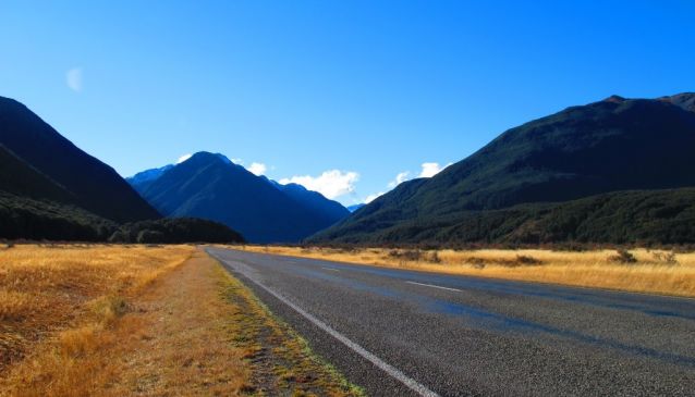 Driving from New Zealand's East to West Coast