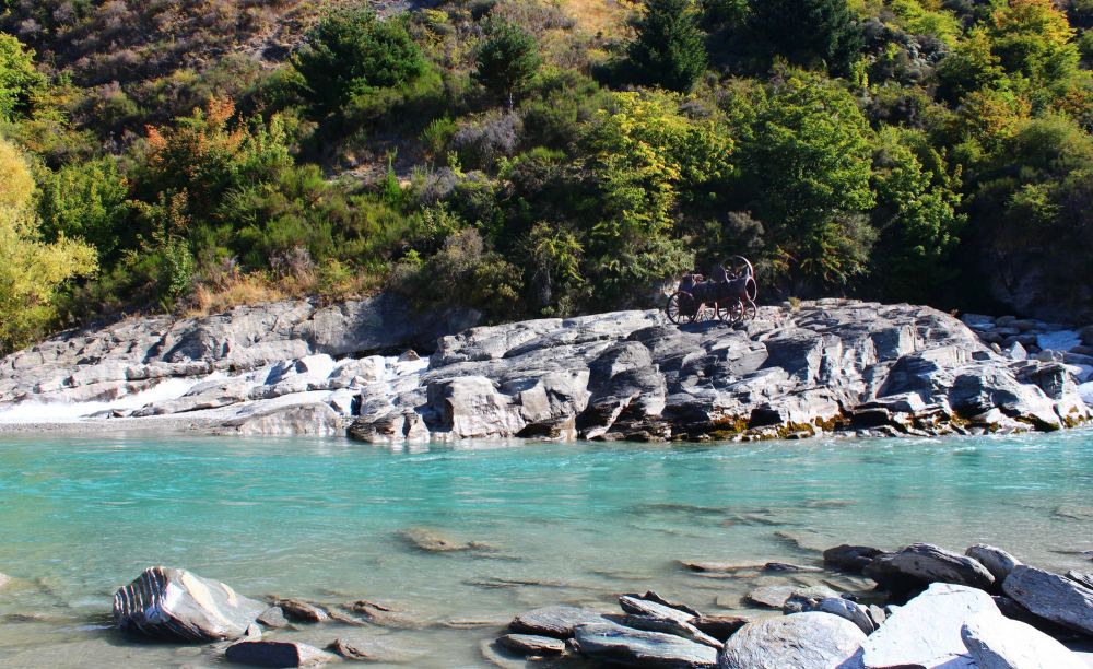 Oxenbridge Tunnel, Shotover River 