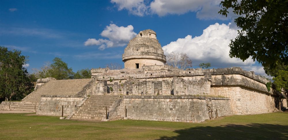 The Mayan Observatrory in Chichen Itza
