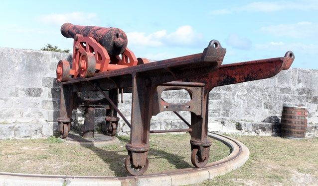 Fort Charlotte Cannon, Nassau, Bahamas