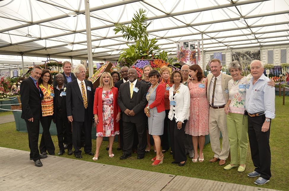 Gold for Barbados at the Chelsea Flower Show 