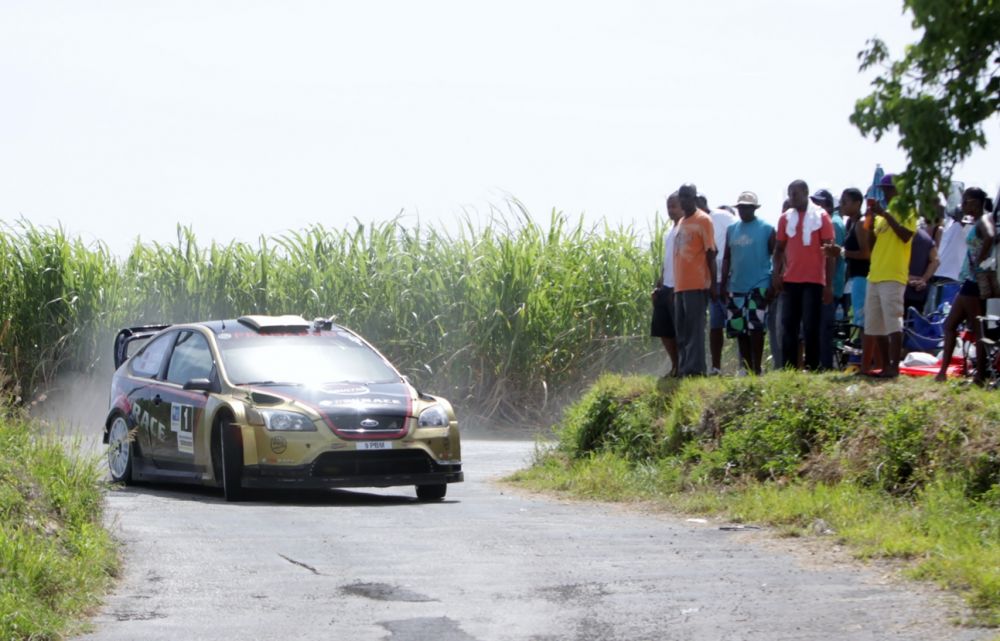 Paul Bird taking a corner. Photo credit: Rawle Culbard