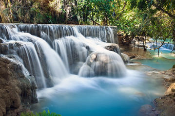 Tad Sae Waterfall