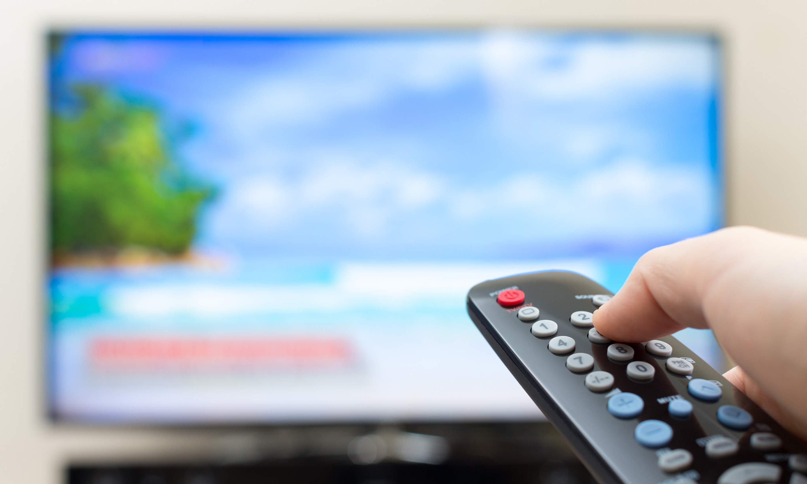 TV and remote (Shutterstock: see main credit below)