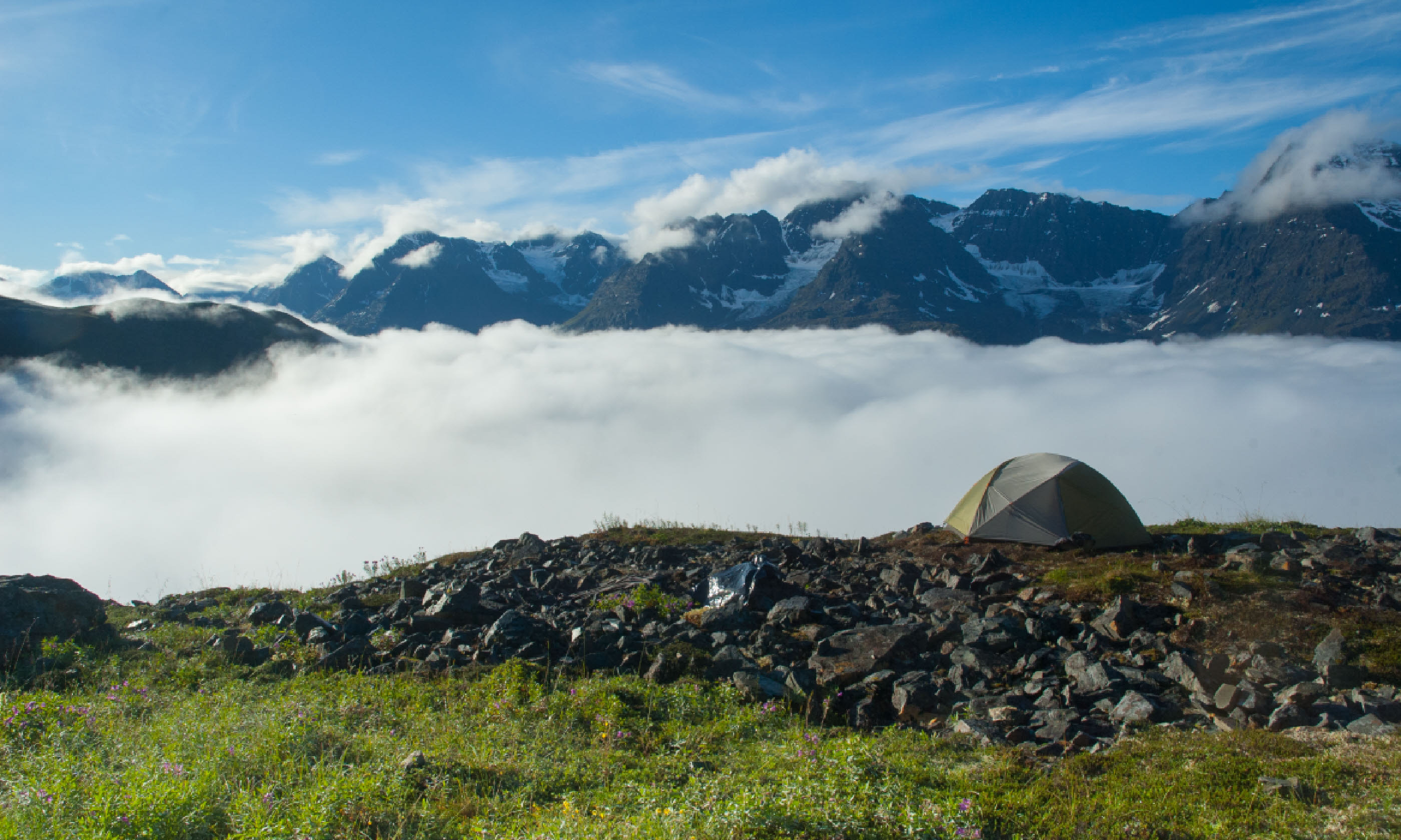 Camping in the Wrangell-St Elias National Park, Alaska (Shutterstock)