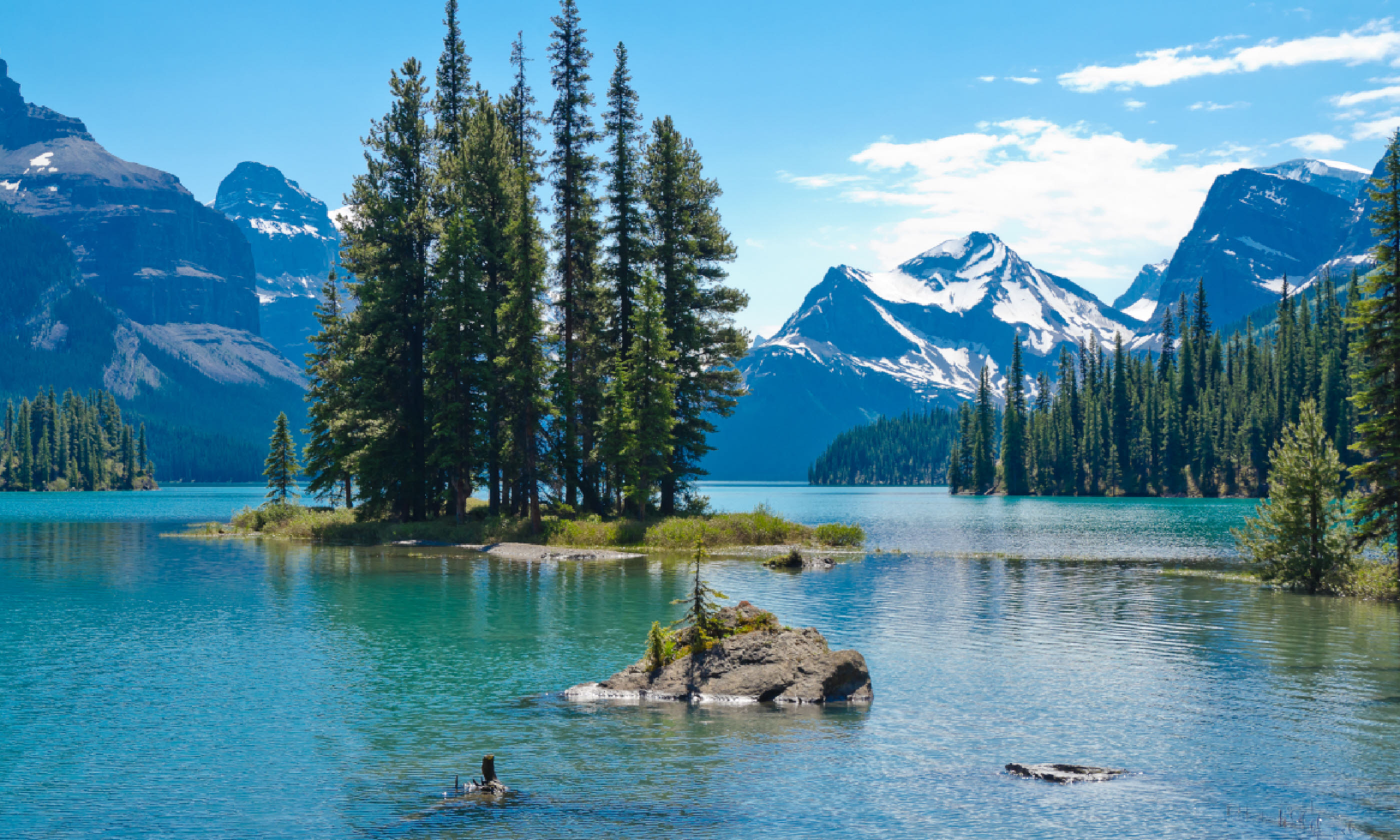 Lake Maligne, Canada (Shutterstock: see credit below)