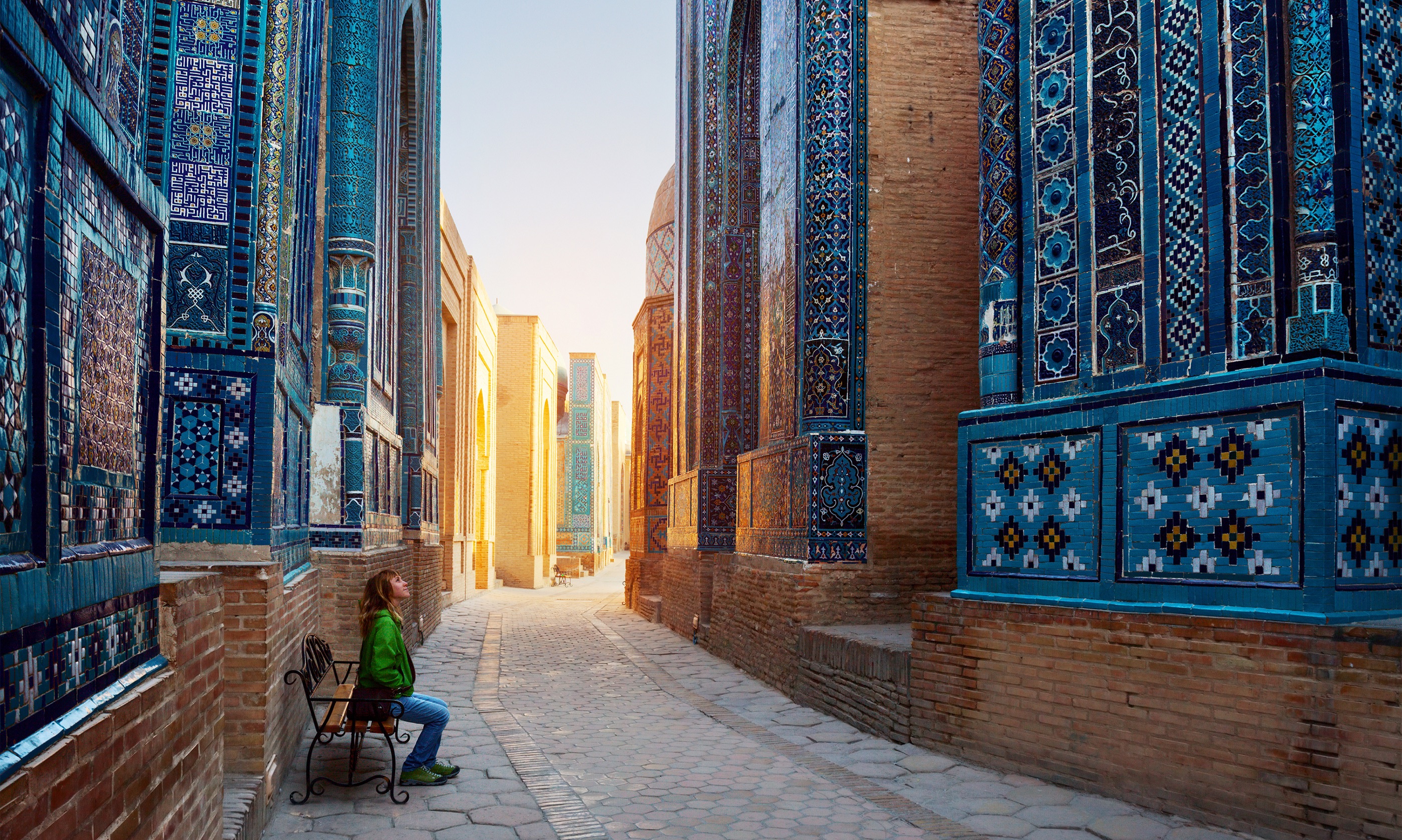Contemplating another part of Samarkand (Shutterstock.com)