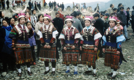 Festival Dresses of Zhouxi Miao women