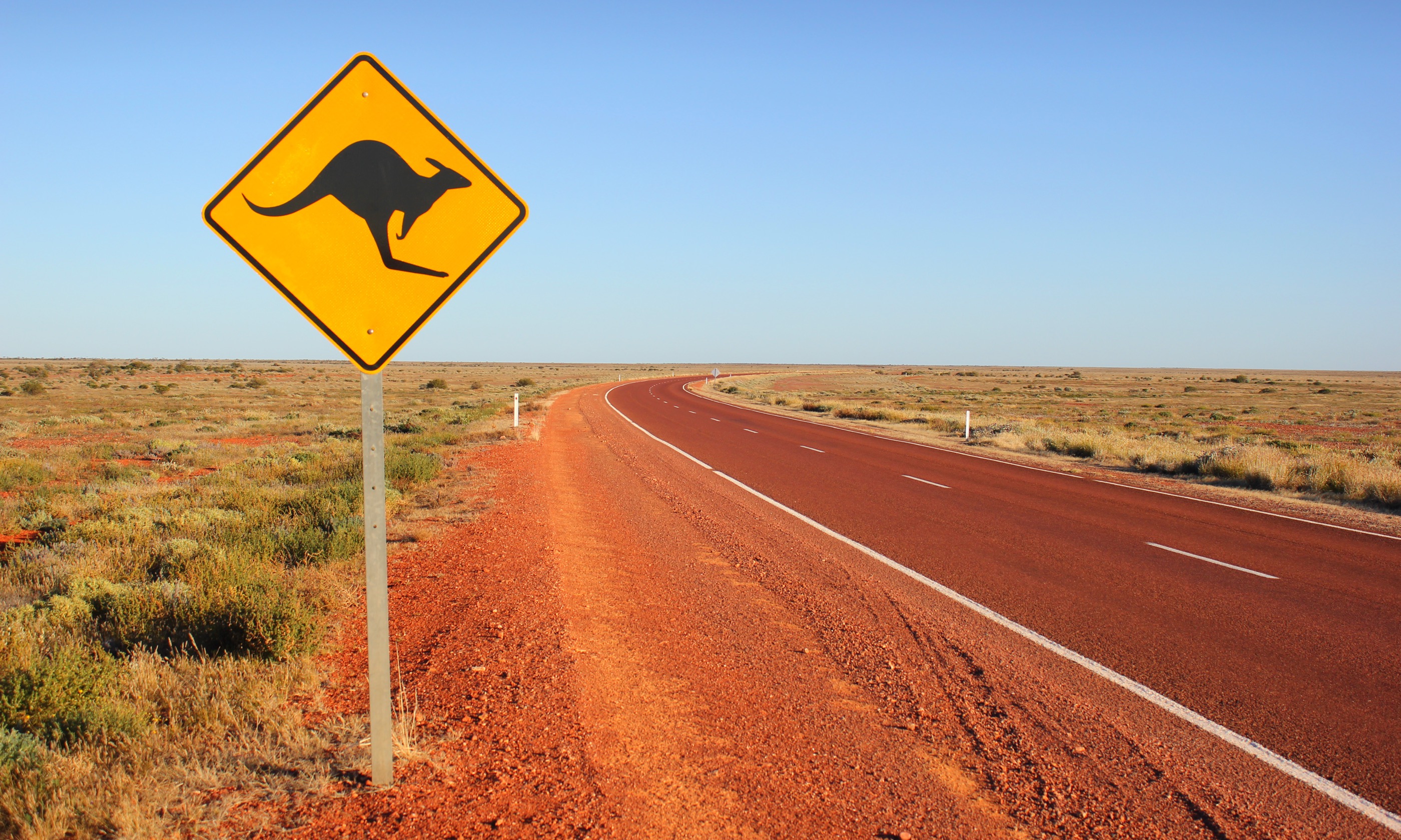 Lonely road in Australia (Shutterstock.com)