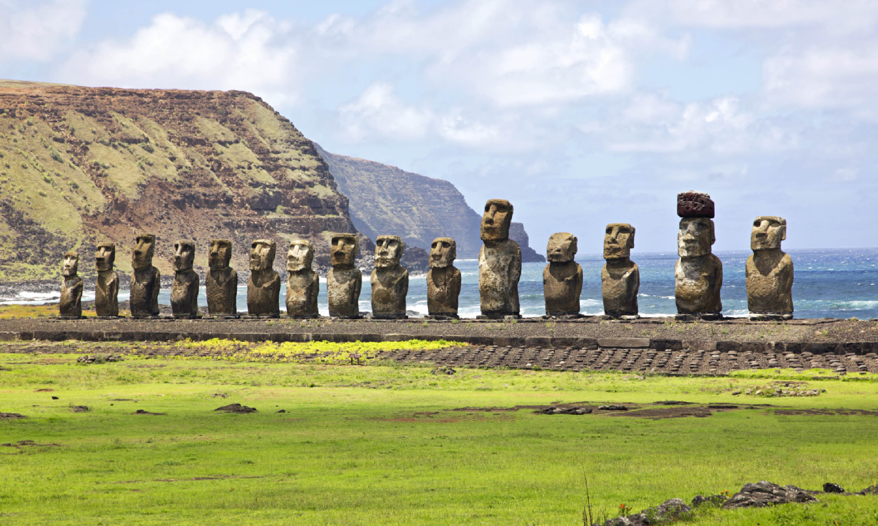 Ahu Tongariki - the largest ahu on Easter Island (Shutterstock)