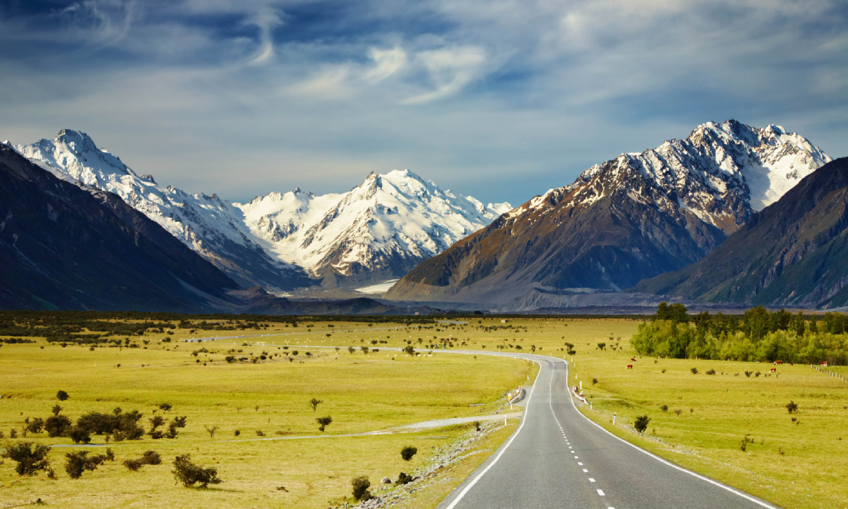 Southern Alps, New Zealand (Shutterstock)
