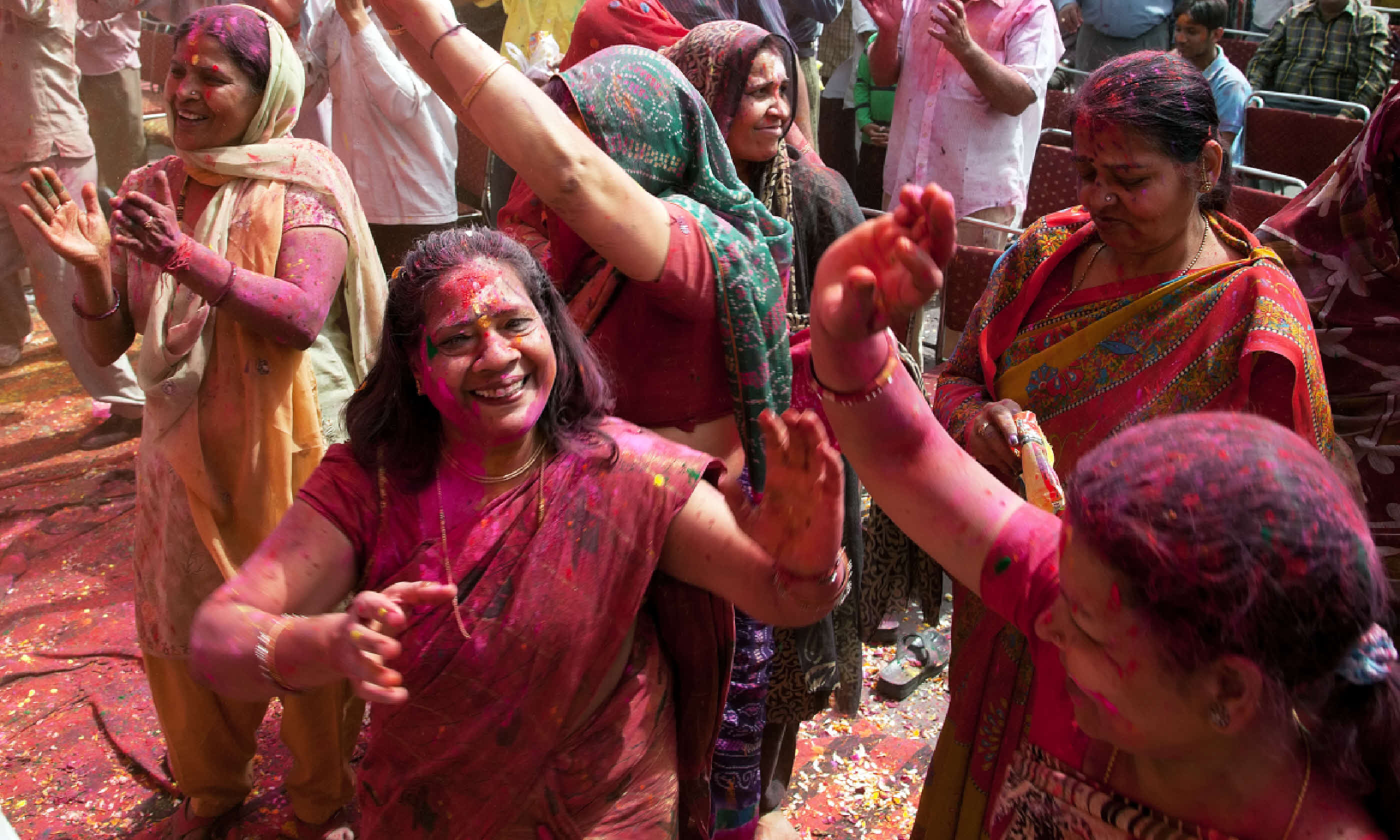 Holi in Delhi, India (Shutterstock)