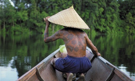 Borneo boat boy (Wanderlust)