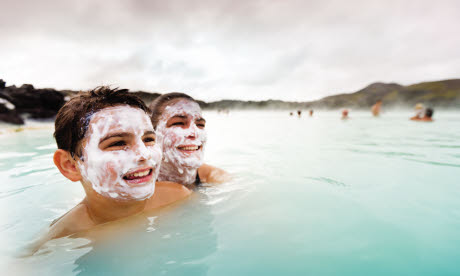 Iceland's Blue Lagoon is just one of ten amazing natural swimming pools (iStock)