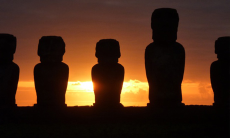 Big Heads on Easter Island (Marie Javins)