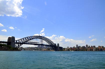 Sydney Harbour Bridge has magnificent (free!) views (Eustaquio Santimano)