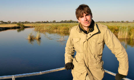 Simon Reeve in Botswana