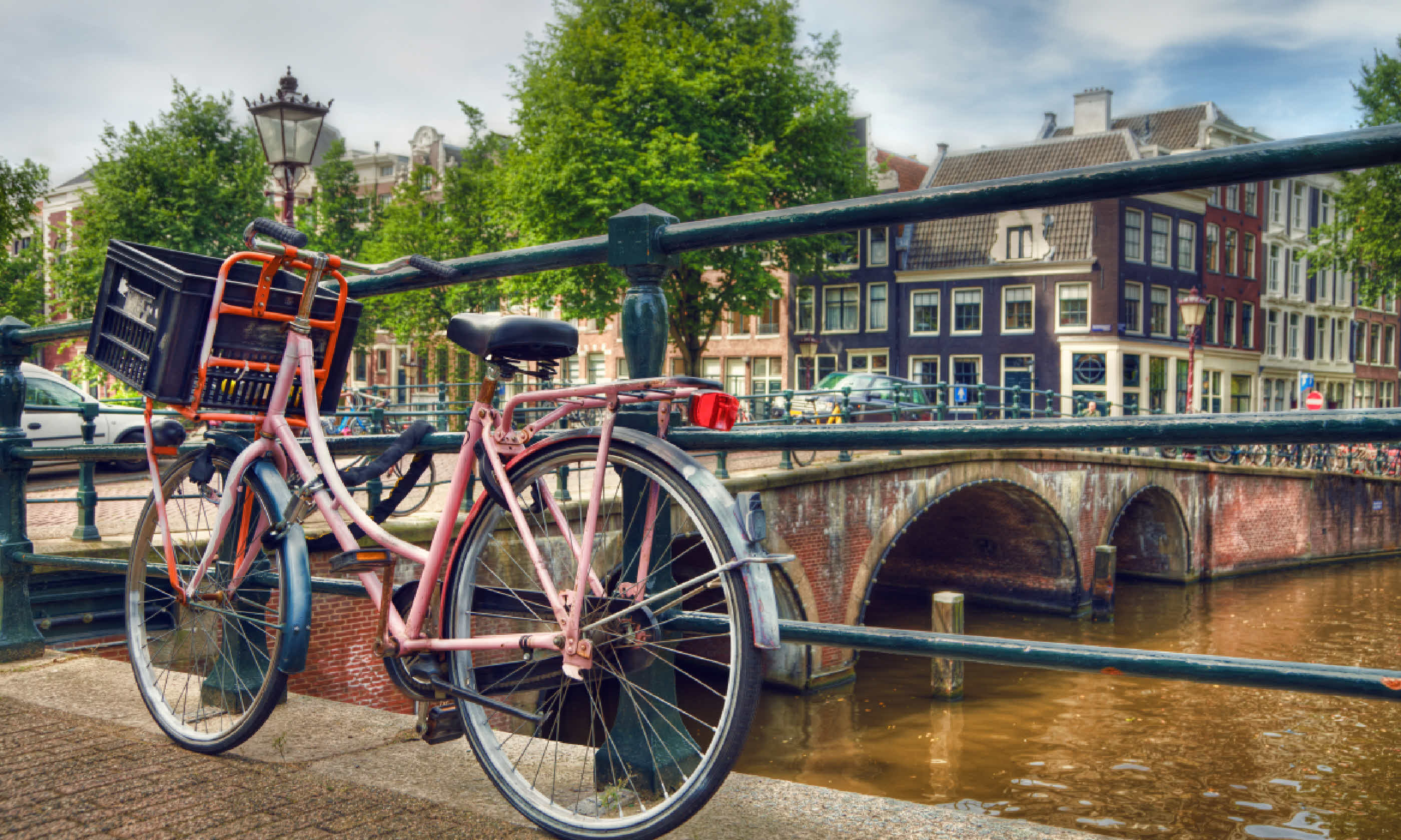 Amsterdam canal scene (Shutterstock)