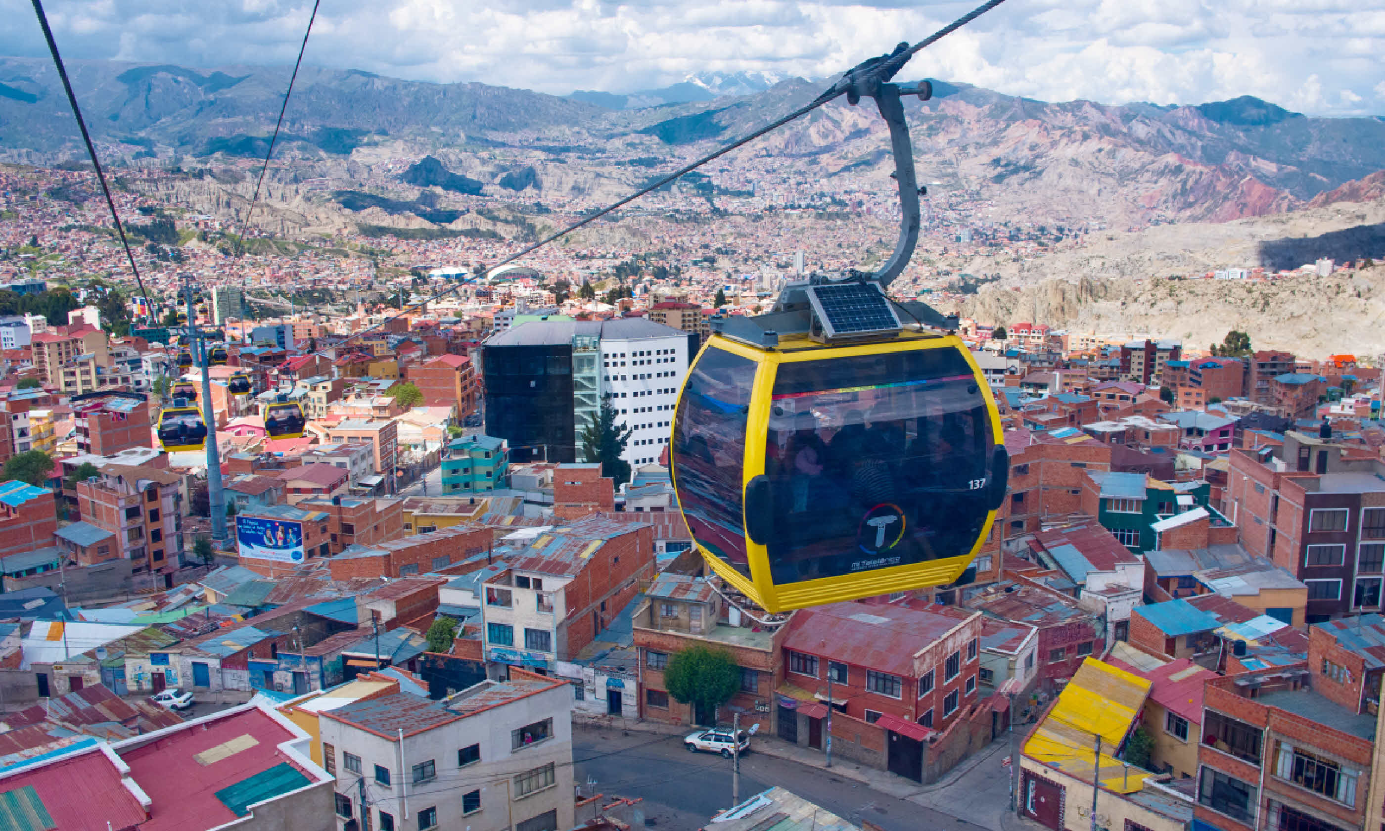 Urban cable car, La Paz (Shutterstock)