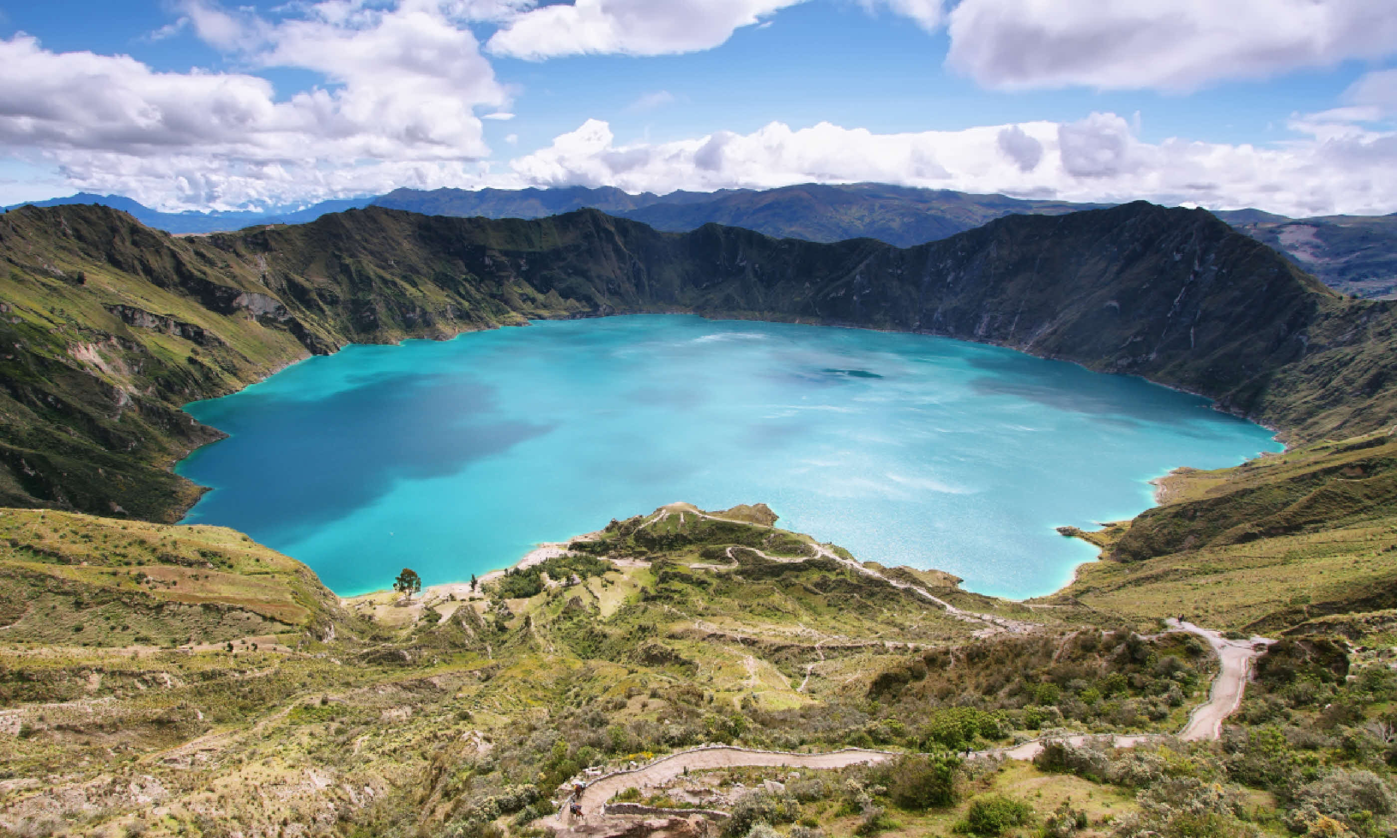 Quilotoa caldera (Shutterstock)