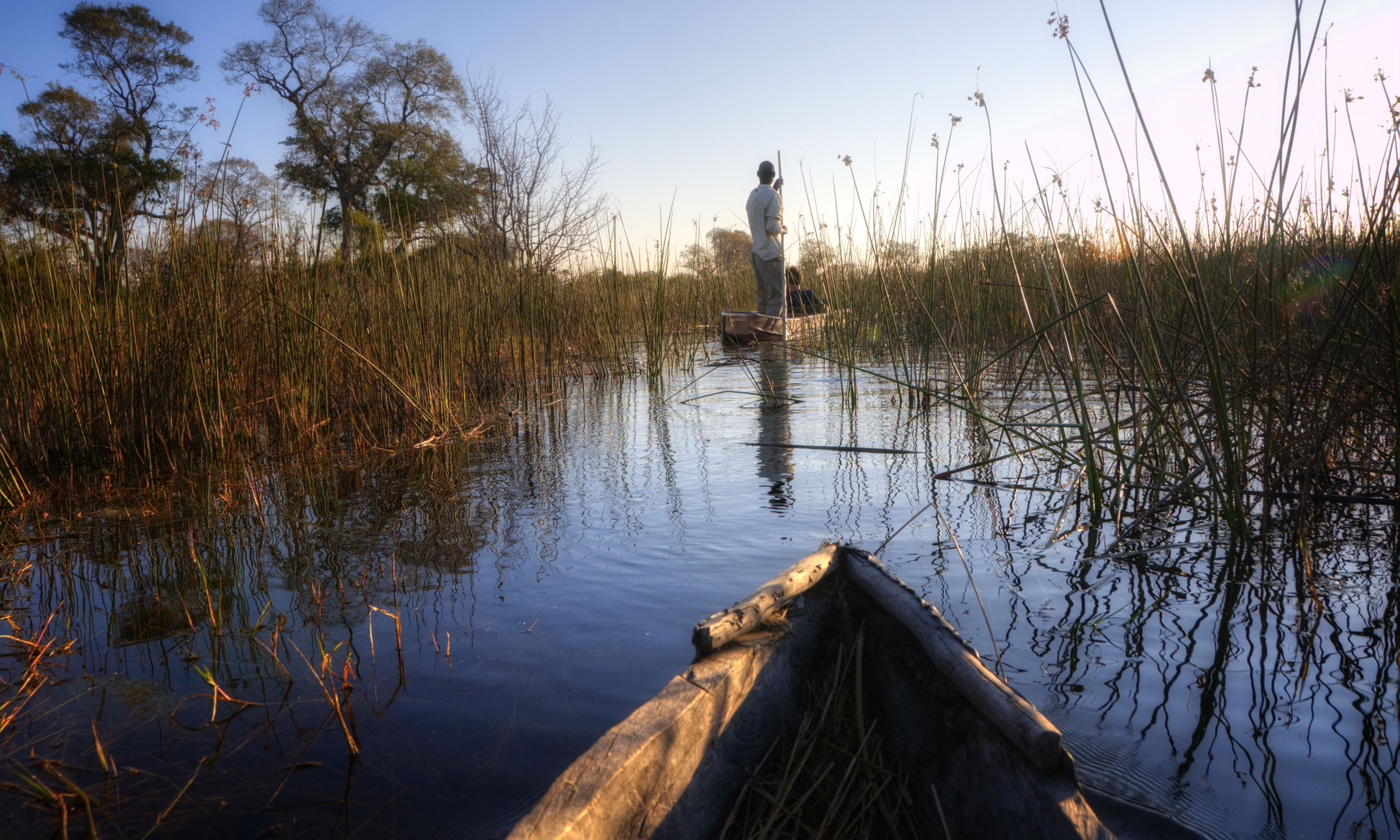 Canoeing in the Okavango Delta (Shutterstock.com. See main credit below)