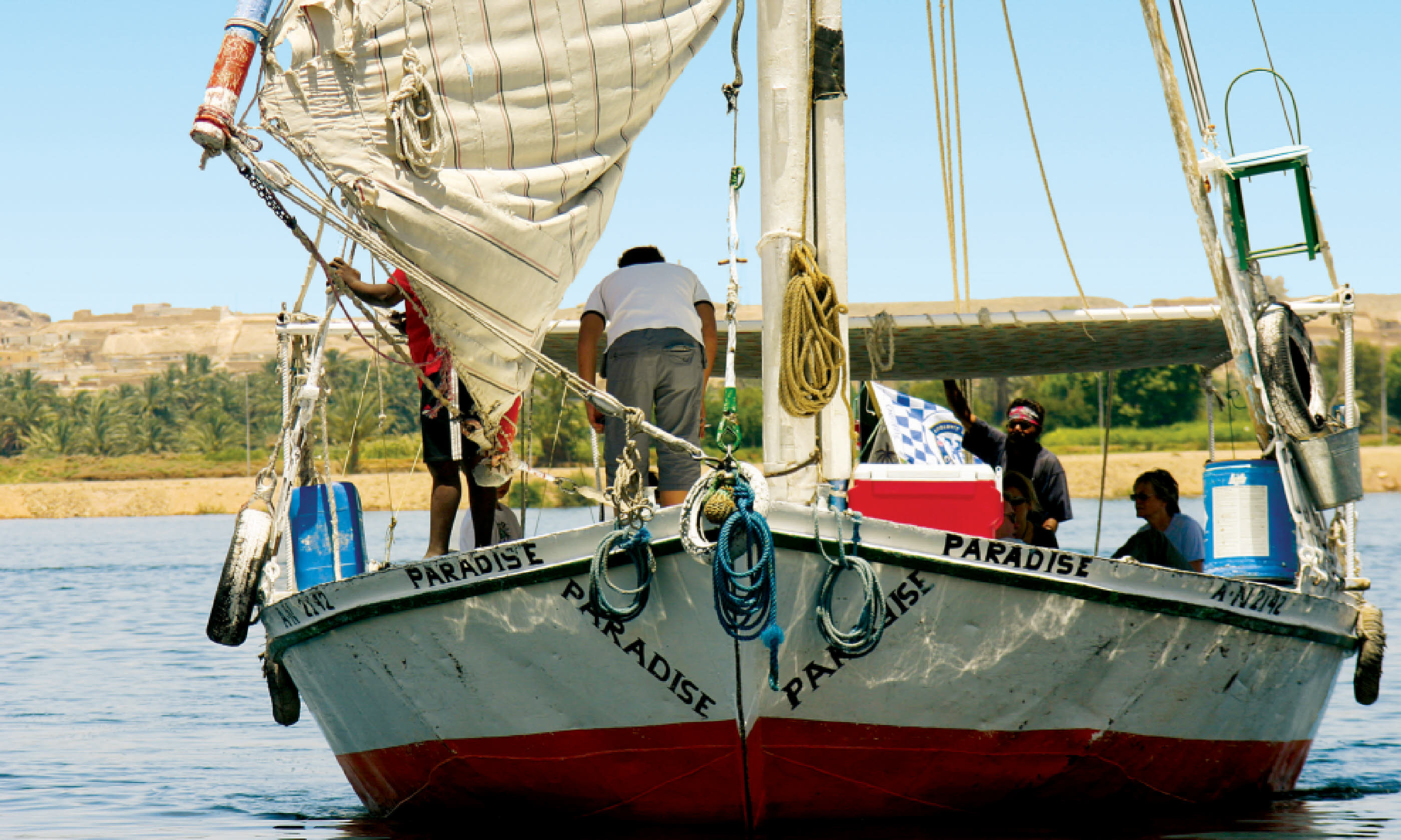 Nile Felucca Sailtrek, Explore 