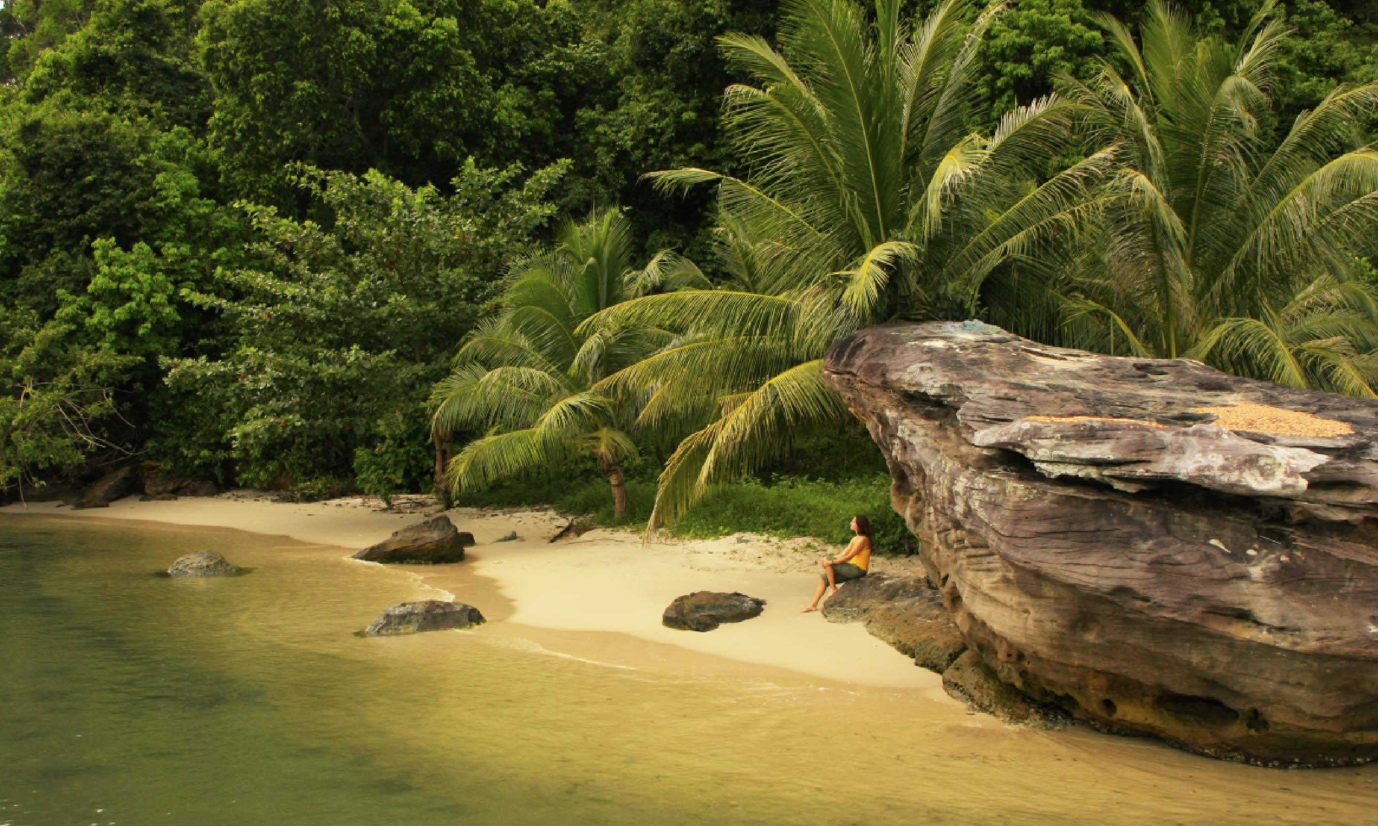 Small beach at Ream National Park, Cambodia (Shutterstock)