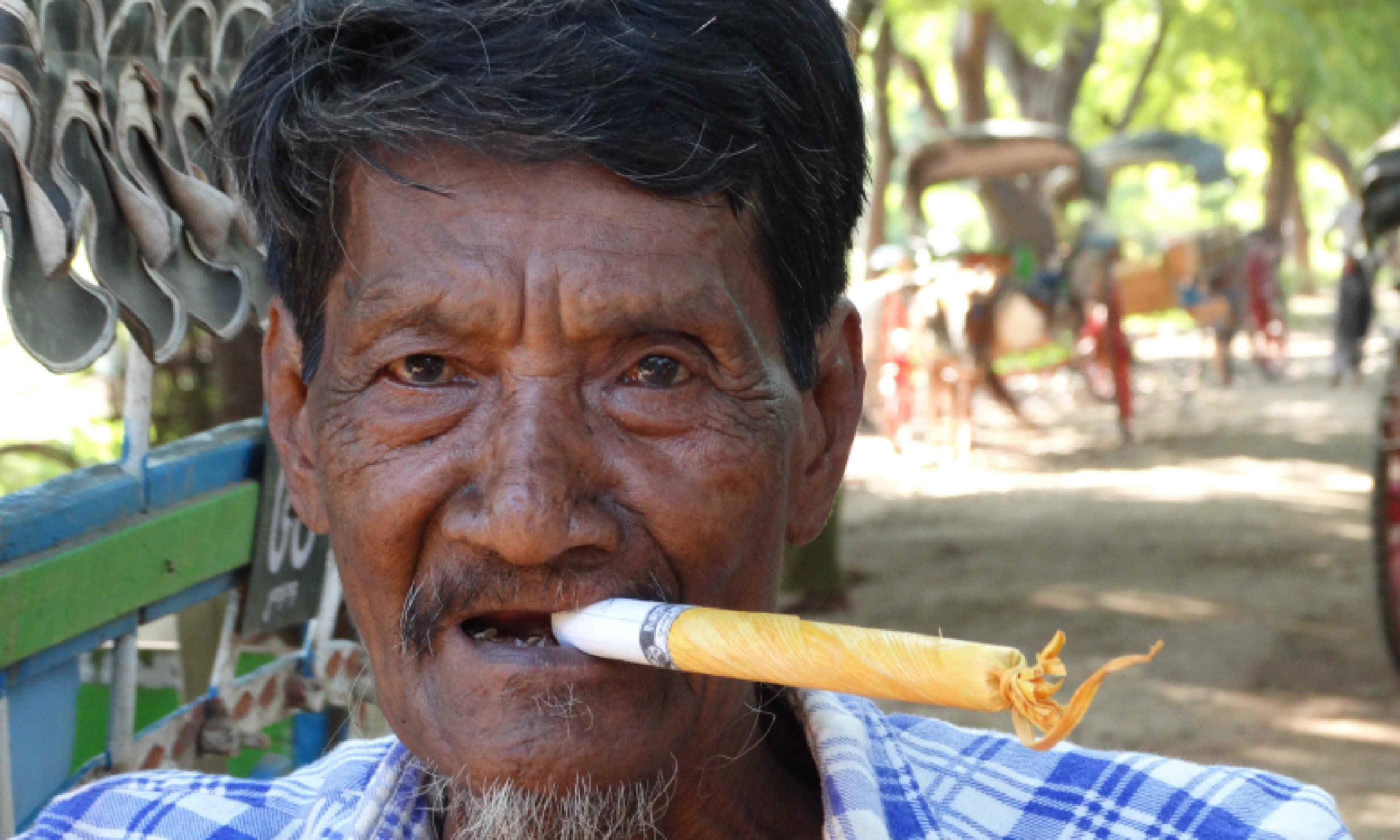 Fag or firework? Smoking cheroots in Burma/Myanmar (Supplied)