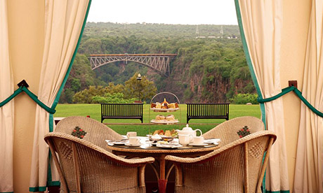 View of Victoria Falls (Victoria Falls Hotel)
