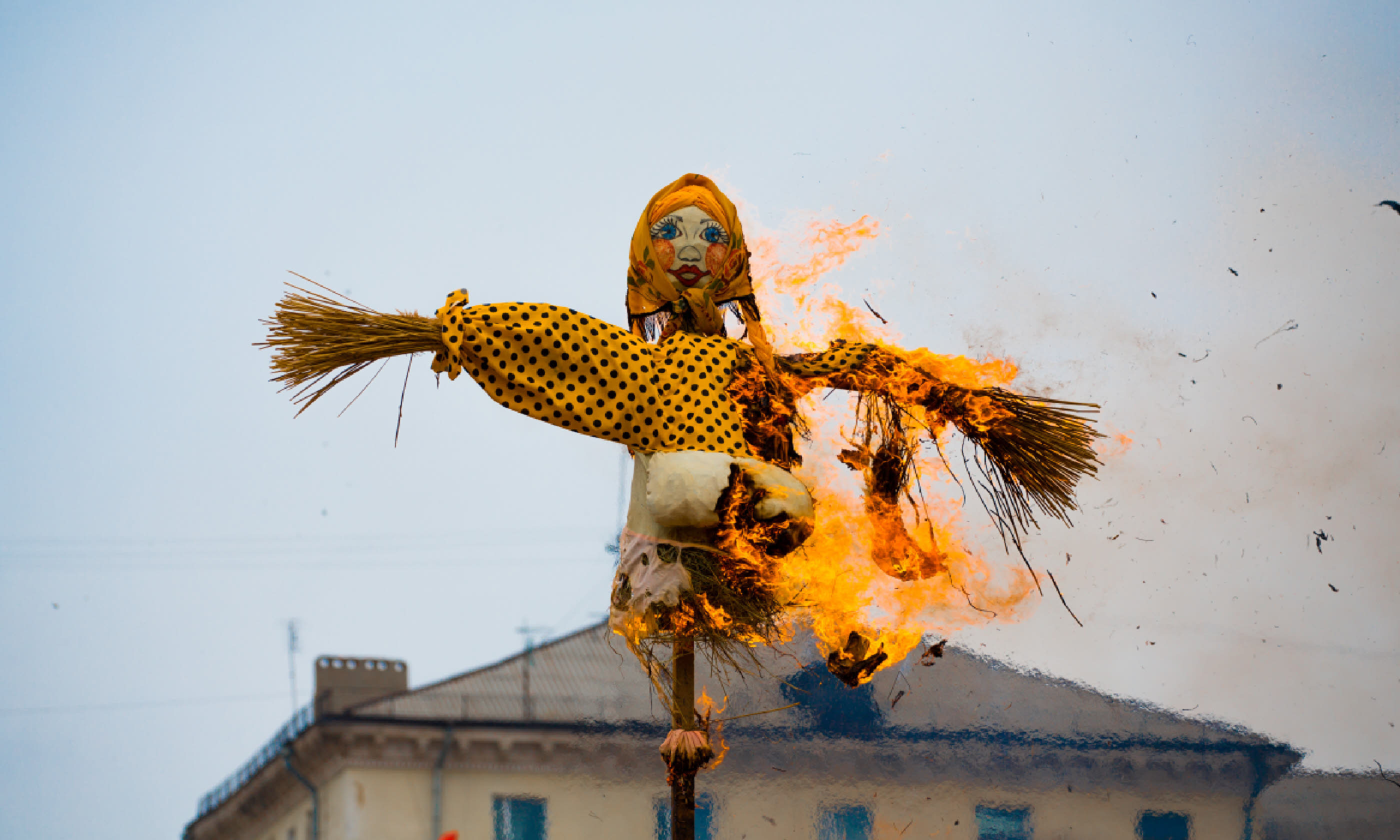 Burning effigy (Shutterstock)
