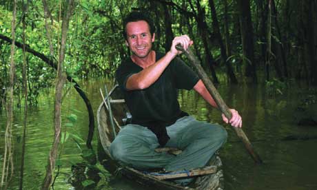 Bruce travelled along the Amazon in his latest series (photo: BBC/Indusfilms)