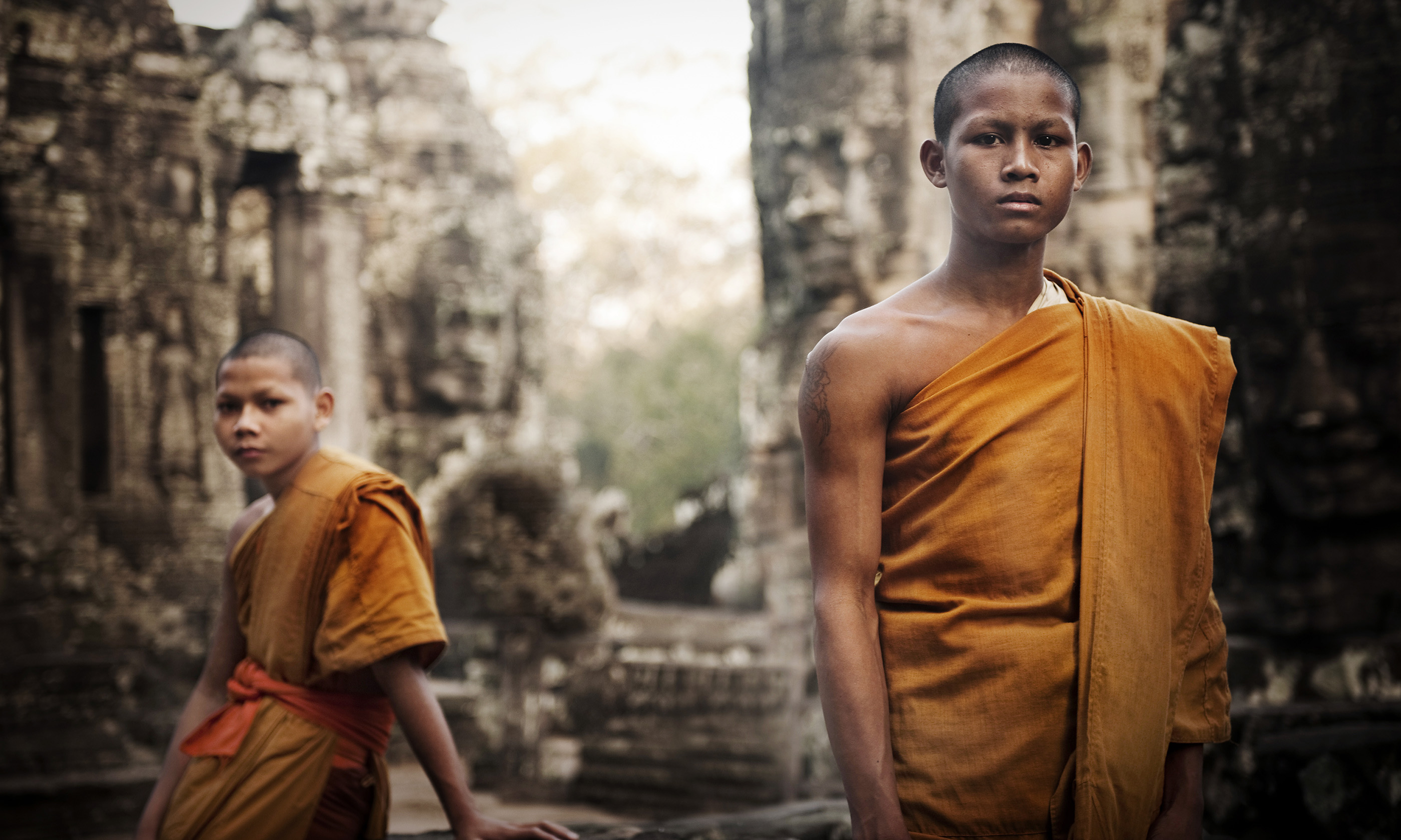 Monks at Angkor Wat (Shutterstock.com. See main credit below)