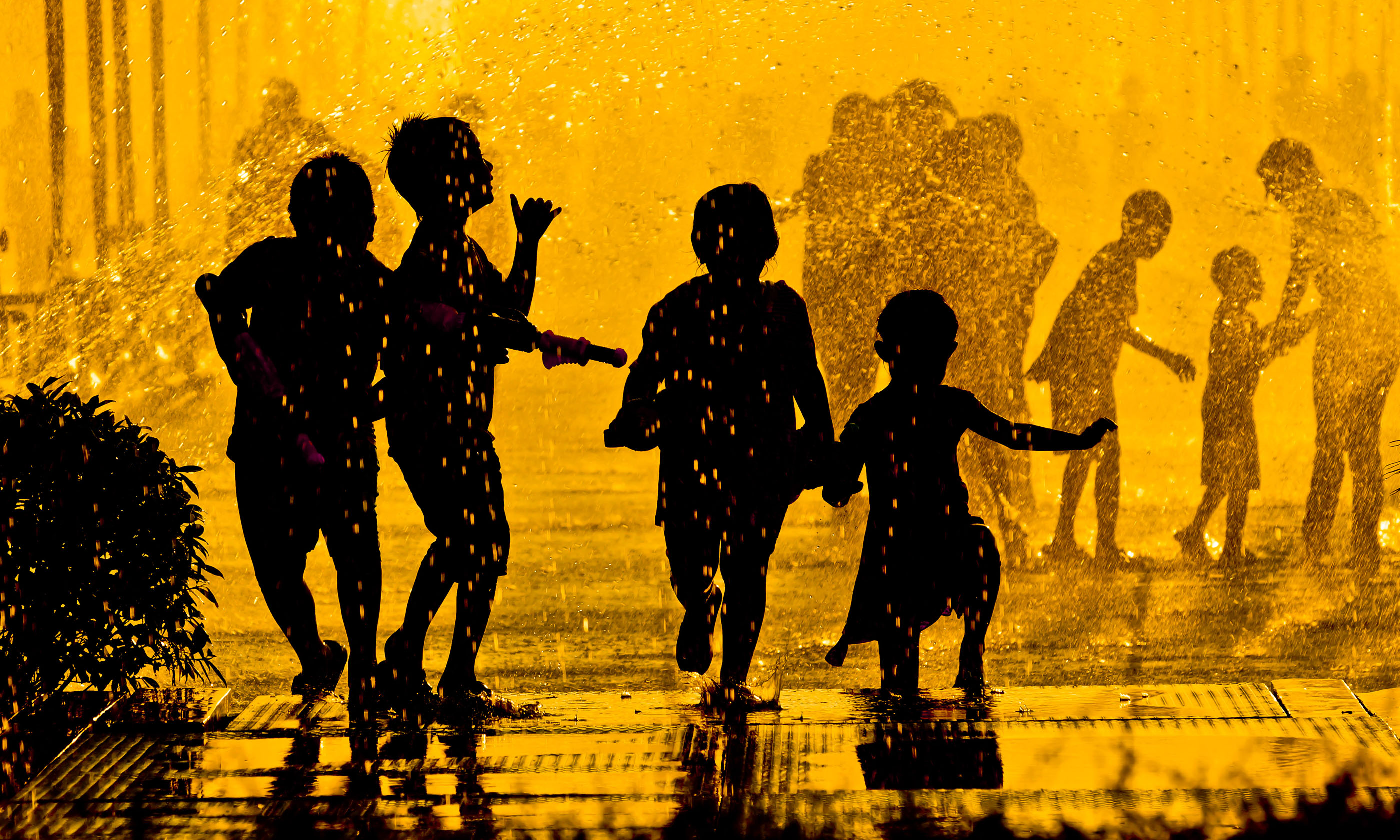 Children celebrating Songkran in Thailand (Shutterstock.com. See main credit below)