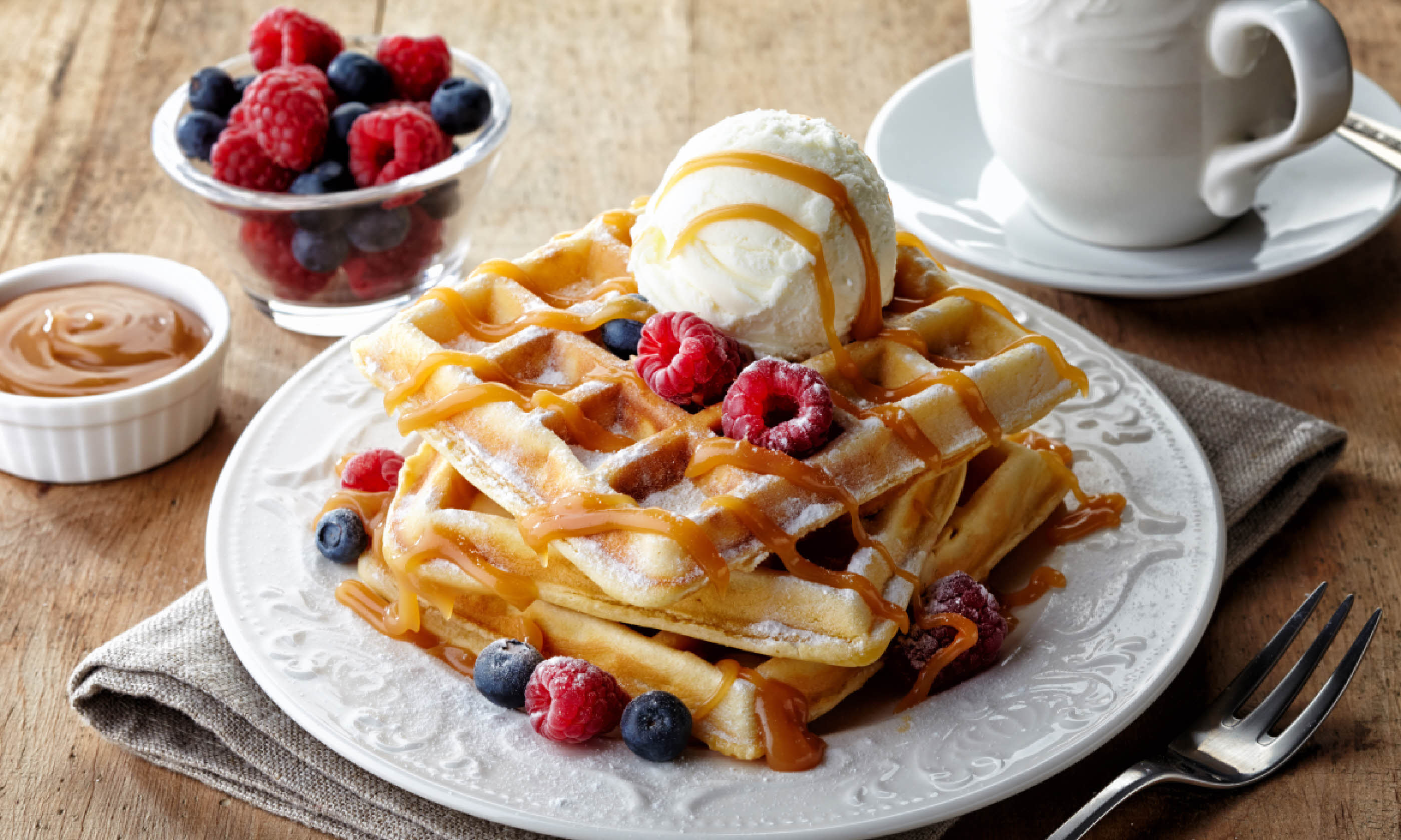 Belgian waffles (Shutterstock)