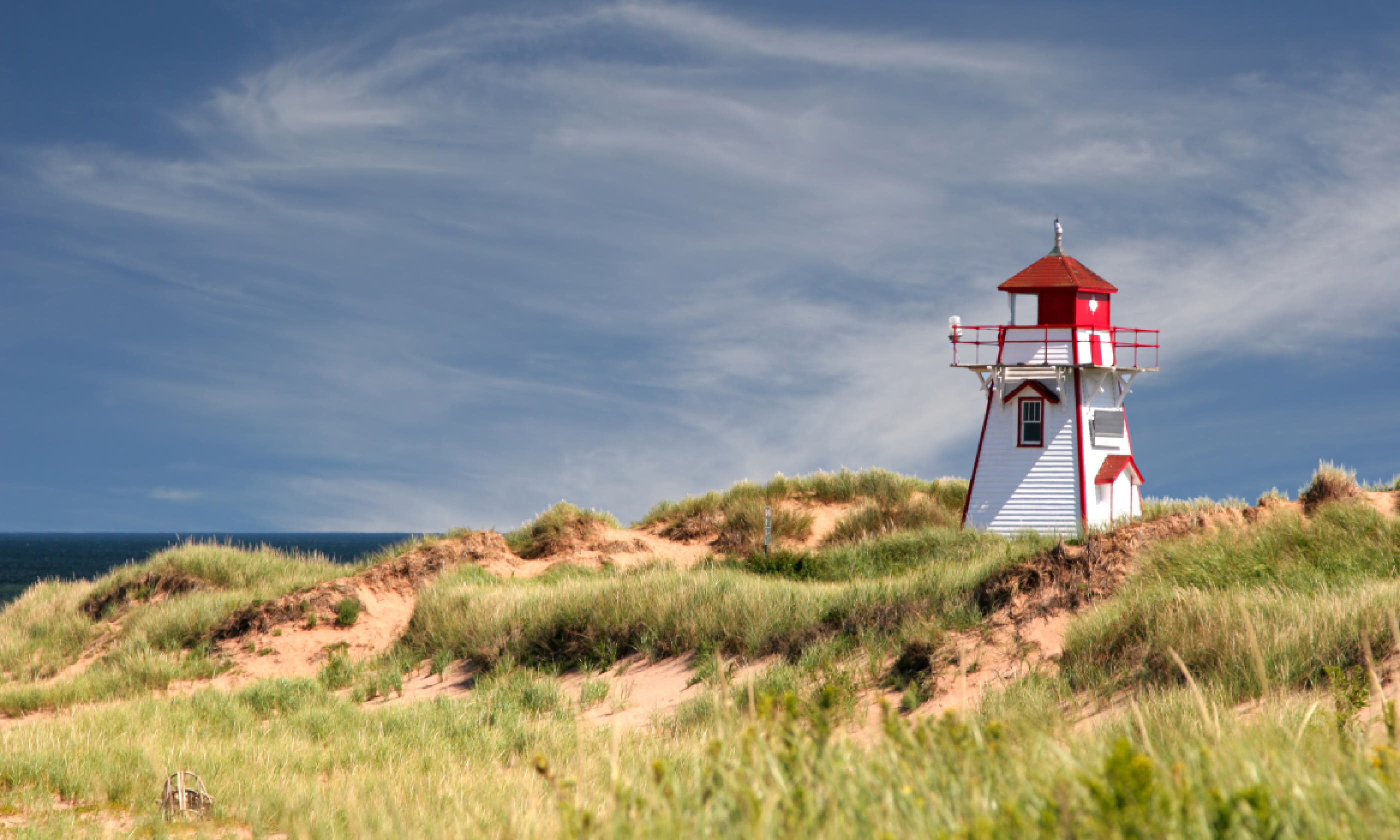 Lighthouse at Dalvay, PEI (Shutterstock: see credit below)