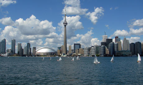 Toronto's skyline (dreamstime)