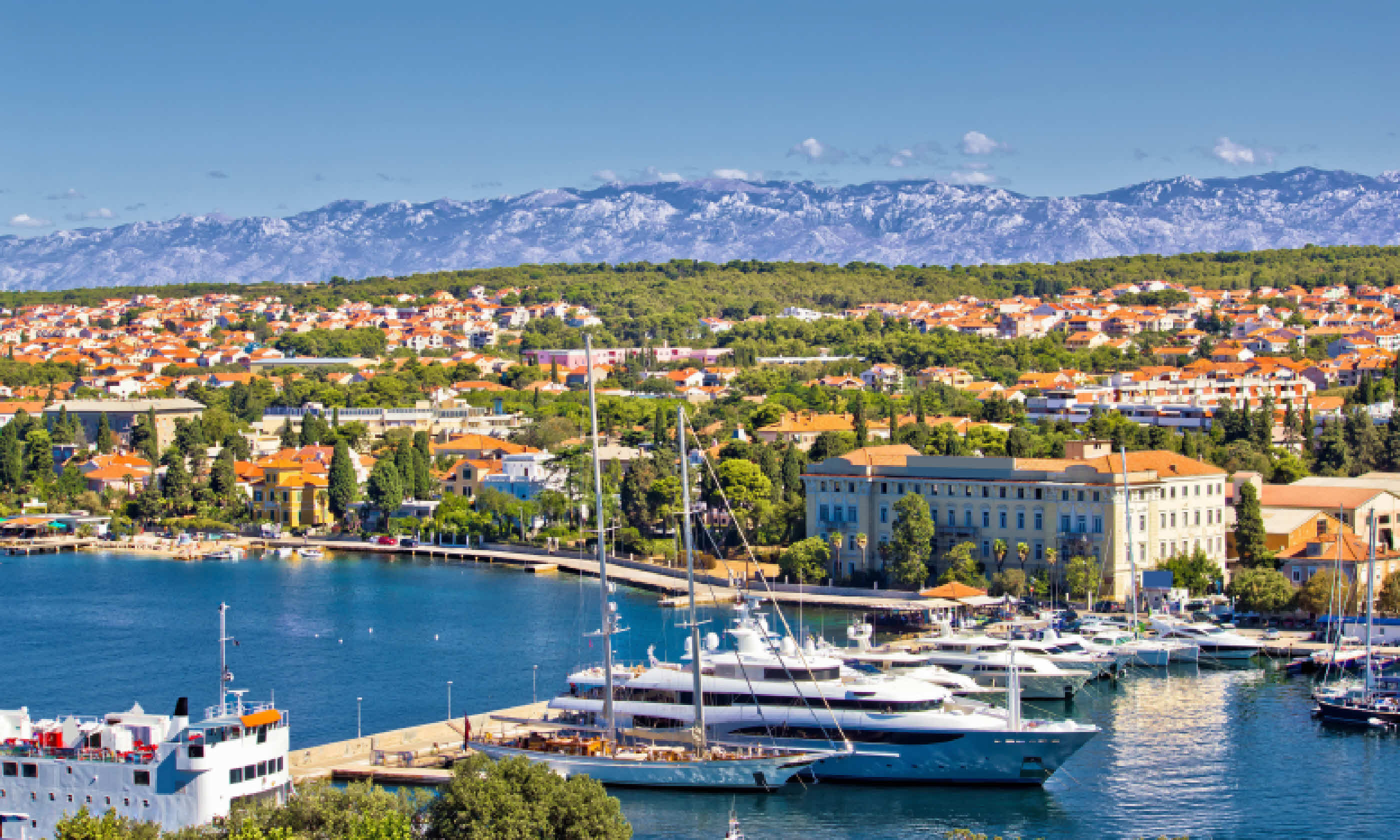 City of Zadar Harbour (Shutterstock: see below)