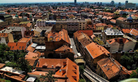 Looking over the city of Zagreb (sobrecroacia.com)