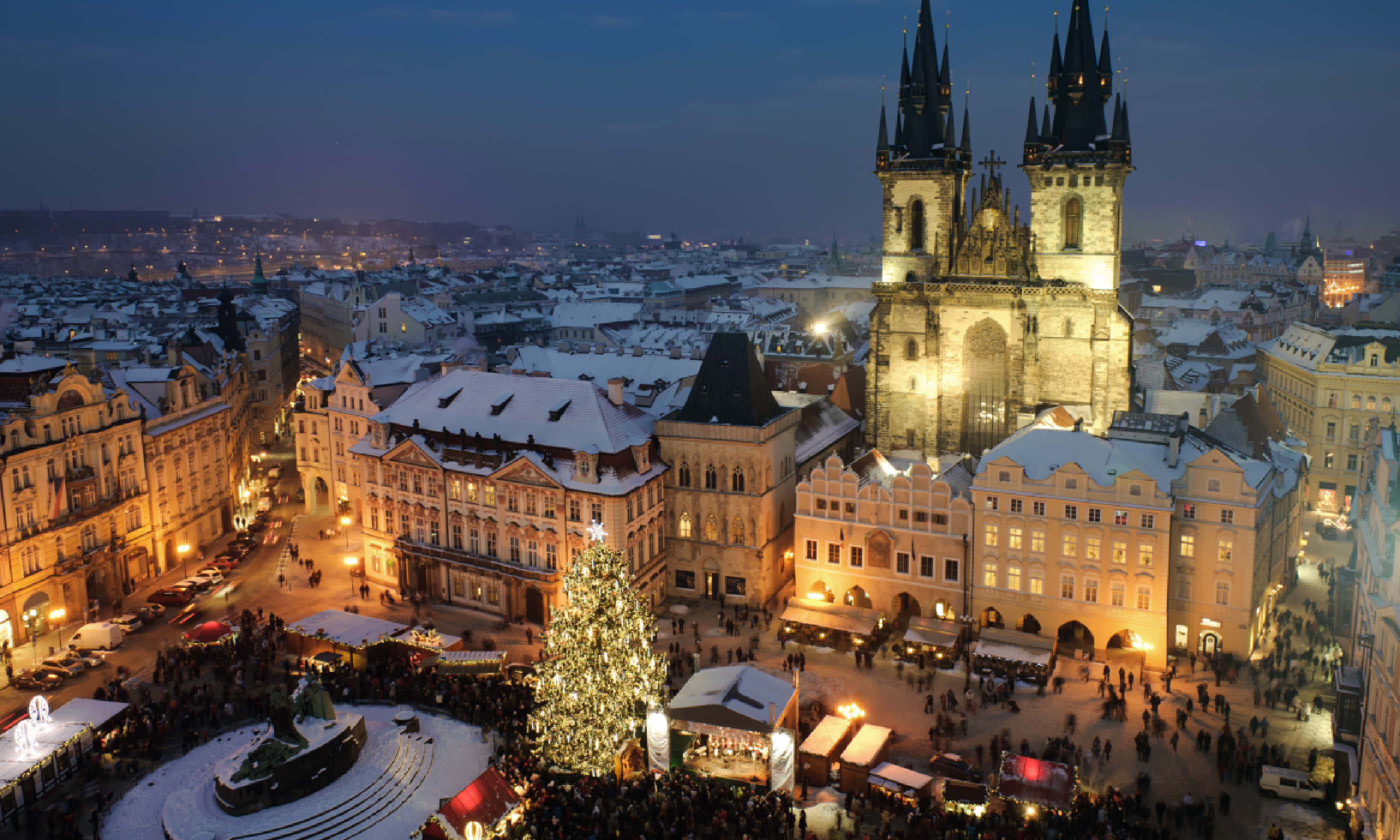 Prague at Christmas (Shutterstock)